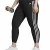 ADIDAS Plus Size Train Essentials 3-Stripes High-Waisted 7/8 Leggings