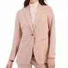 Anne Klein Women's Printed Tech Stretch Single-Button Blazer -Sam Edelman Shop 23542158 fpx