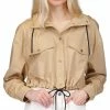 Michael Kors Women's Cotton Cropped Bomber Jacket -Sam Edelman Shop 23556174 fpx