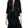 Kasper Single Button Rolled Sleeve Blazer -Sam Edelman Shop 23561020 fpx