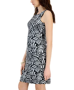 Kasper Jacquard Sleeveless Sheath Dress -Sam Edelman Shop 23561127 fpx