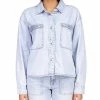 Sanctuary Women's Cropped Cargo Button-Down Denim Jacket -Sam Edelman Shop 23587496 fpx