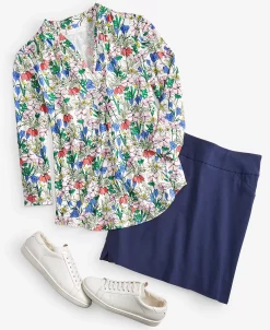 Charter Club Women's Solid Pull-On Skort, Created For Macy's -Sam Edelman Shop 23601493 fpx