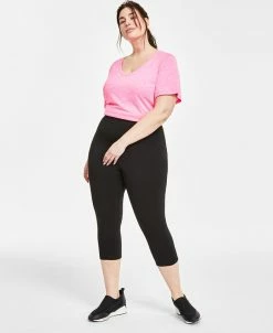Sam Edelman Shop 29 ID Ideology Plus Size Capri Leggings, Created For Macy's