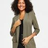 Bar III Lightweight Knit 3/4-Sleeve Blazer, Created For Macy's