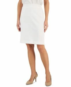 Kasper Women's Pull-On Stretch Pencil Skirt