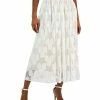 Anne Klein Women's Pull-On Pleated Mesh Floral Skirt -Sam Edelman Shop 23719889 fpx