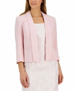 Kasper Women's 3/4-Sleeve Shawl-Collar Open Jacket -Sam Edelman Shop 23776146 fpx