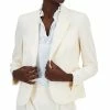 Anne Klein Women's Notched-Collar One-Button Blazer