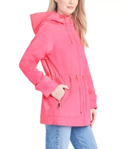Kate Spade New York Women's Short Anorak With Hooded Bib Jacket -Sam Edelman Shop 23894670 fpx