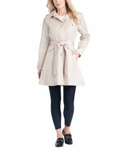 Kate Spade New York Women's Single-Breasted Raglan-Sleeve Trench Coat -Sam Edelman Shop 23894727 fpx