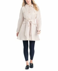 Sam Edelman Shop 15 Kate Spade New York Women's Single-Breasted Raglan-Sleeve Trench Coat