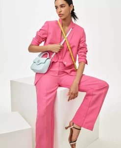 Anne Klein Women's Linen-Blend One-Button Blazer -Sam Edelman Shop 24057441 fpx