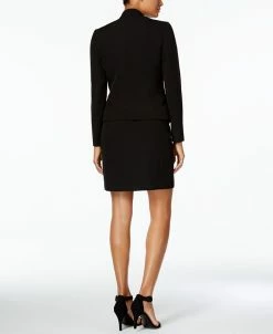 Anne Klein Executive Collection Shawl-Collar Sleeveless Sheath Dress Suit, Created For Macy's -Sam Edelman Shop 8440865 fpx