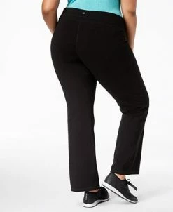 ID Ideology Plus Size Flex Stretch Active Yoga Pants, Created For Macy's -Sam Edelman Shop 8569777 fpx